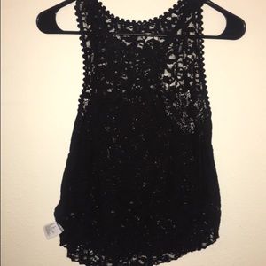 Lacey Black tank top