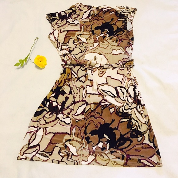 Dana Buchman - Gypset Journey Floral Wrap Dress - Picture 3 of 7