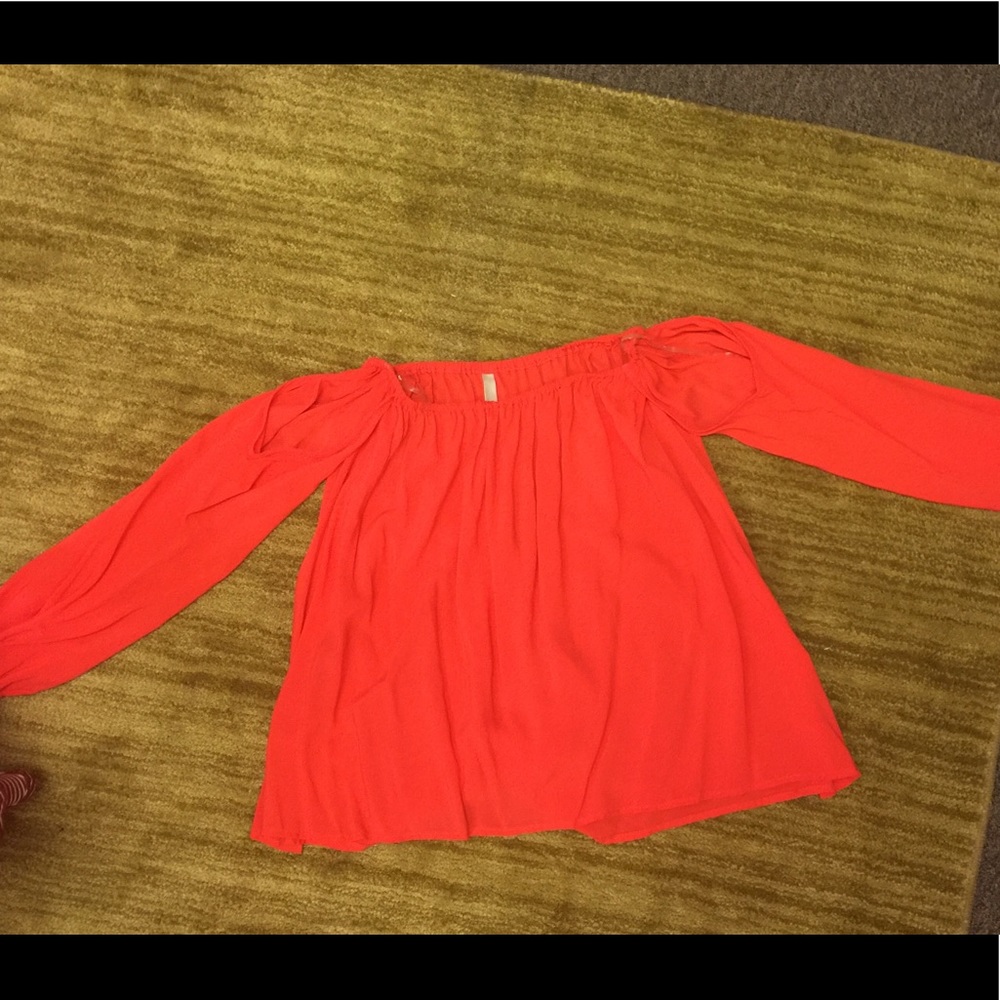 Open shoulder, strapless top