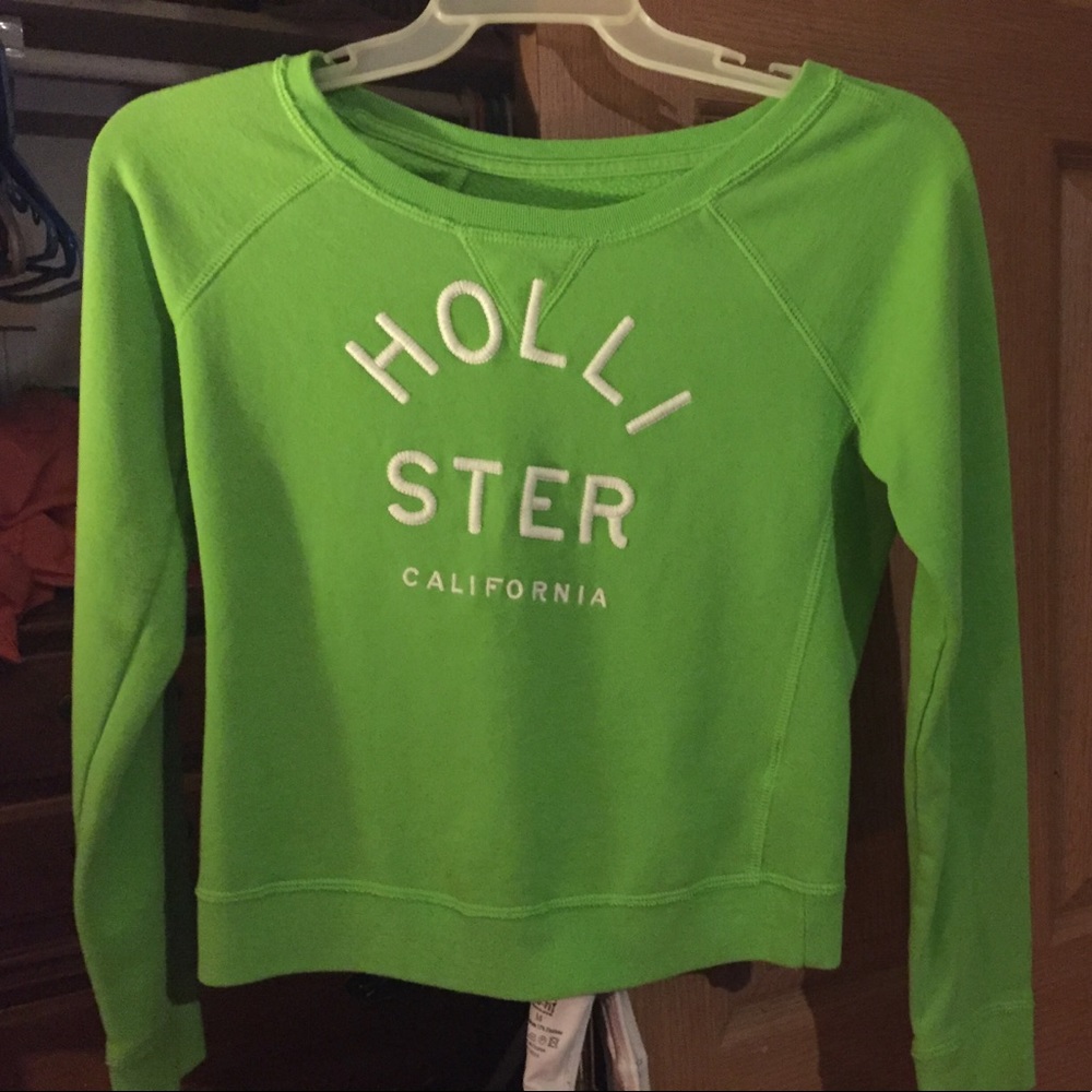 Small Green Hollister Sweater
