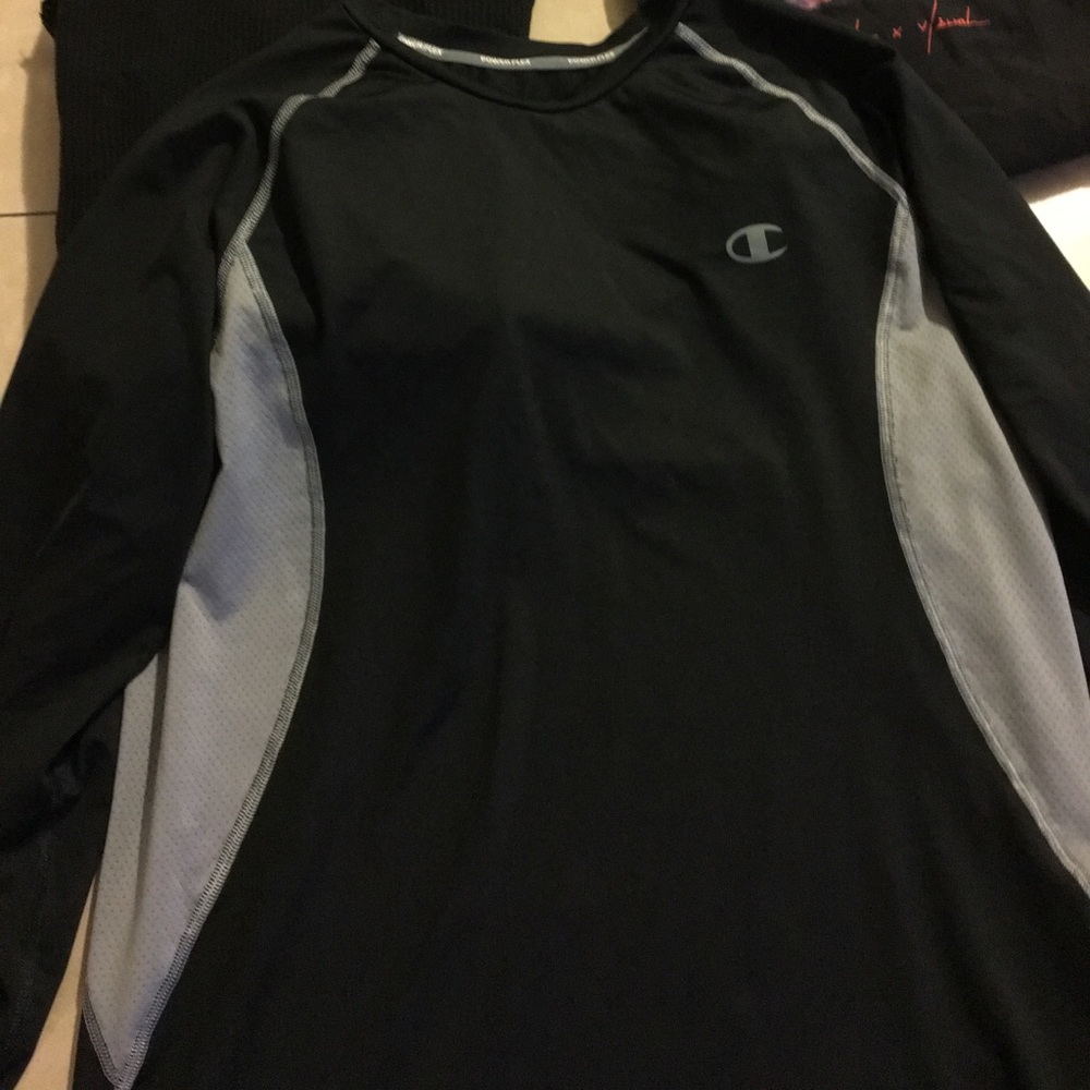 2 black tshirts by visual