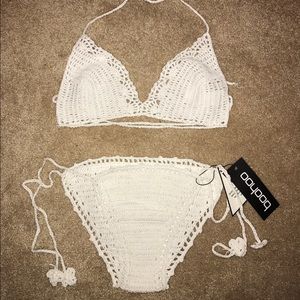 CROCHET WHITE BIKINI