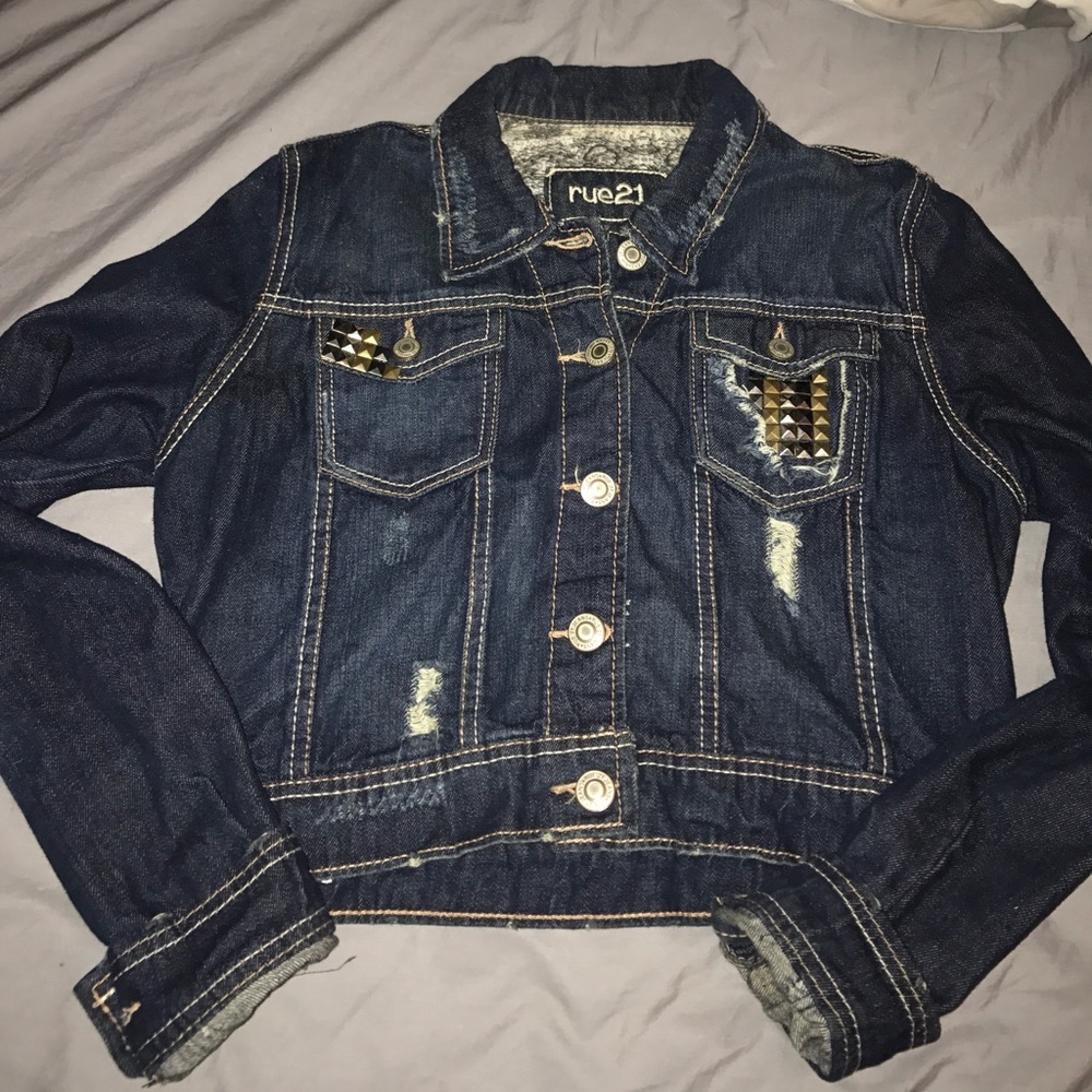 Studded Denim Jacket
