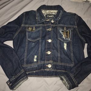 Studded Denim Jacket