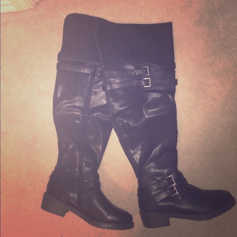 Torrid Over the knee Multi Strap Boots