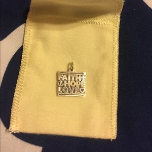 James Avery "Faith, Hope & Love" Charm