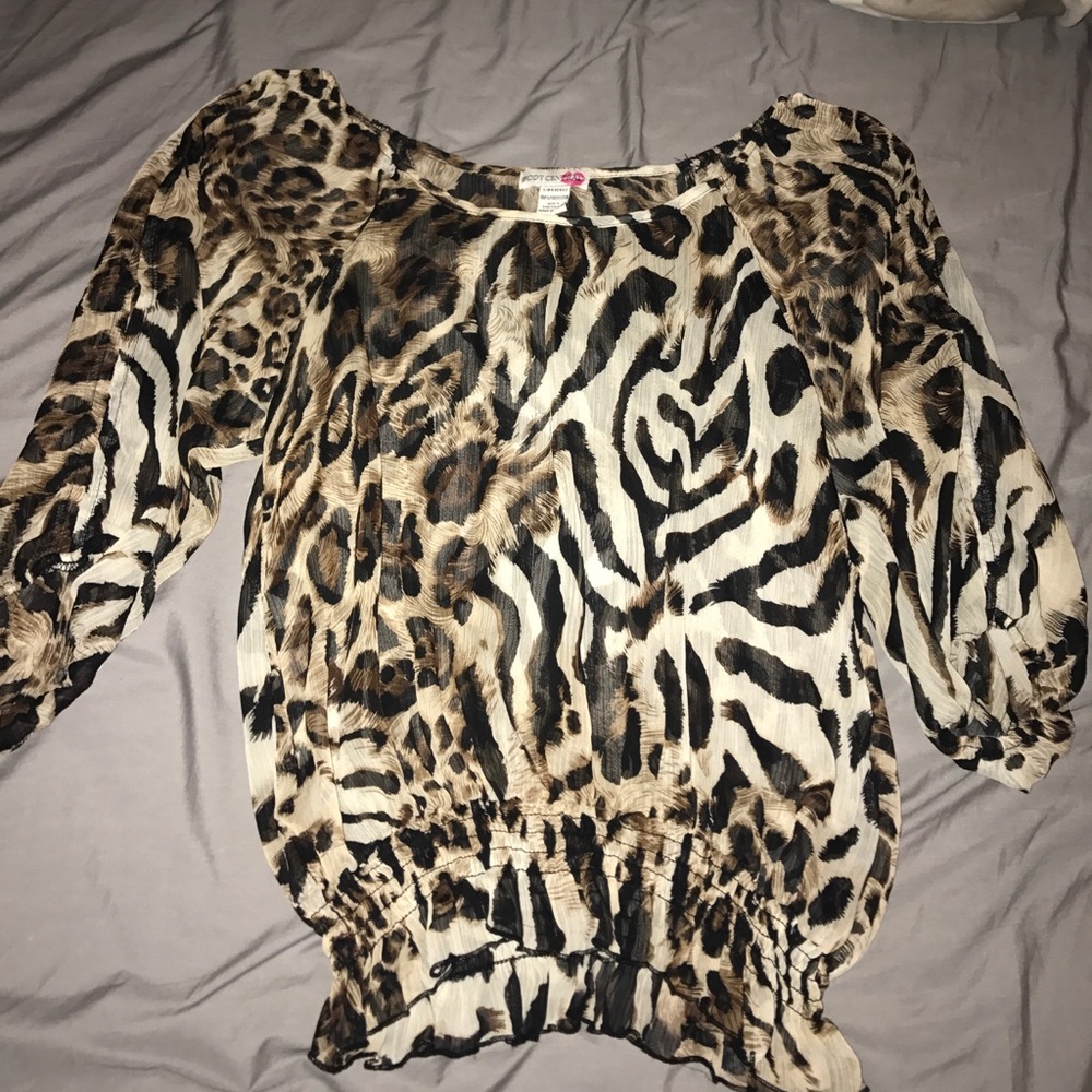 Cheetah Blouse