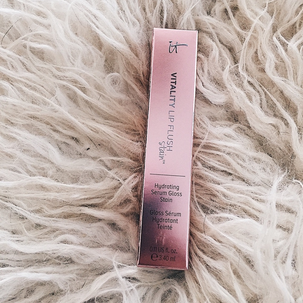 IT COSMETICS Vitality Flush Lip Stain, never used!