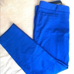 Banana Republic Blue Sloan Pants (petite)