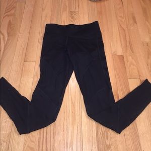 VS PINK mesh cutout leggings