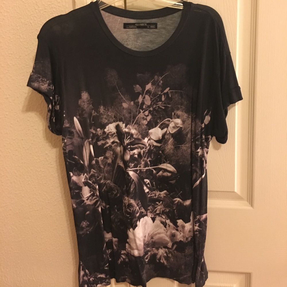 ALLSAINTS floral shirt