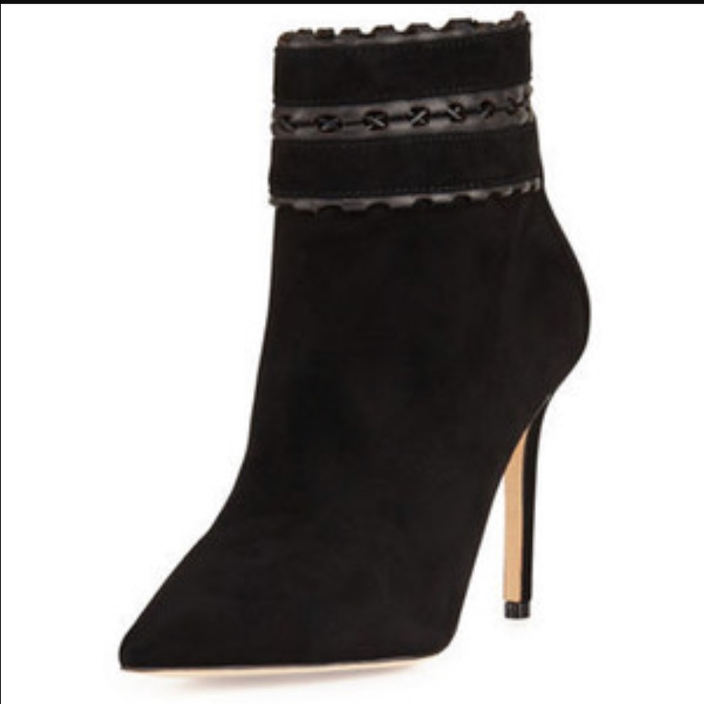 Badgley Mischka Dorsey suede bootie