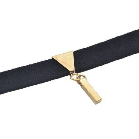 Brand New Bohemian Leather Gold Silver Choker - Picture 3 of 5