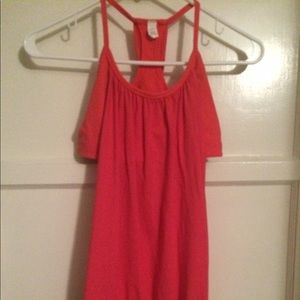 Lululemon coral colored yoga tank