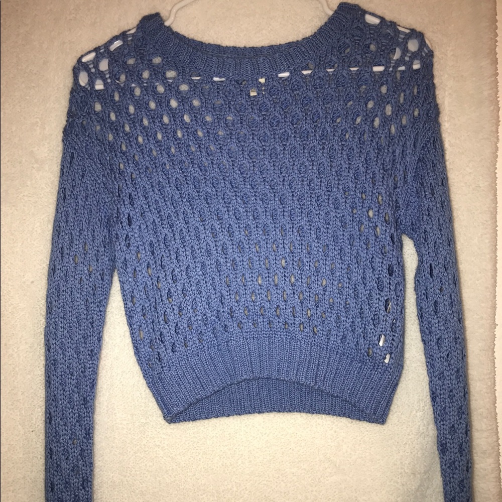Blue sweater