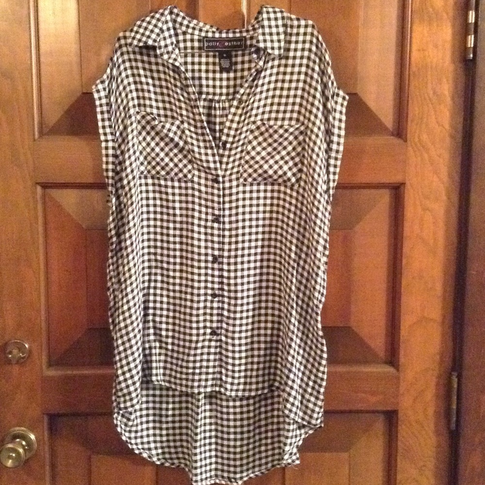 Navy and white high low top