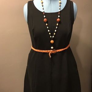 Classic Sleeveless Black Dress