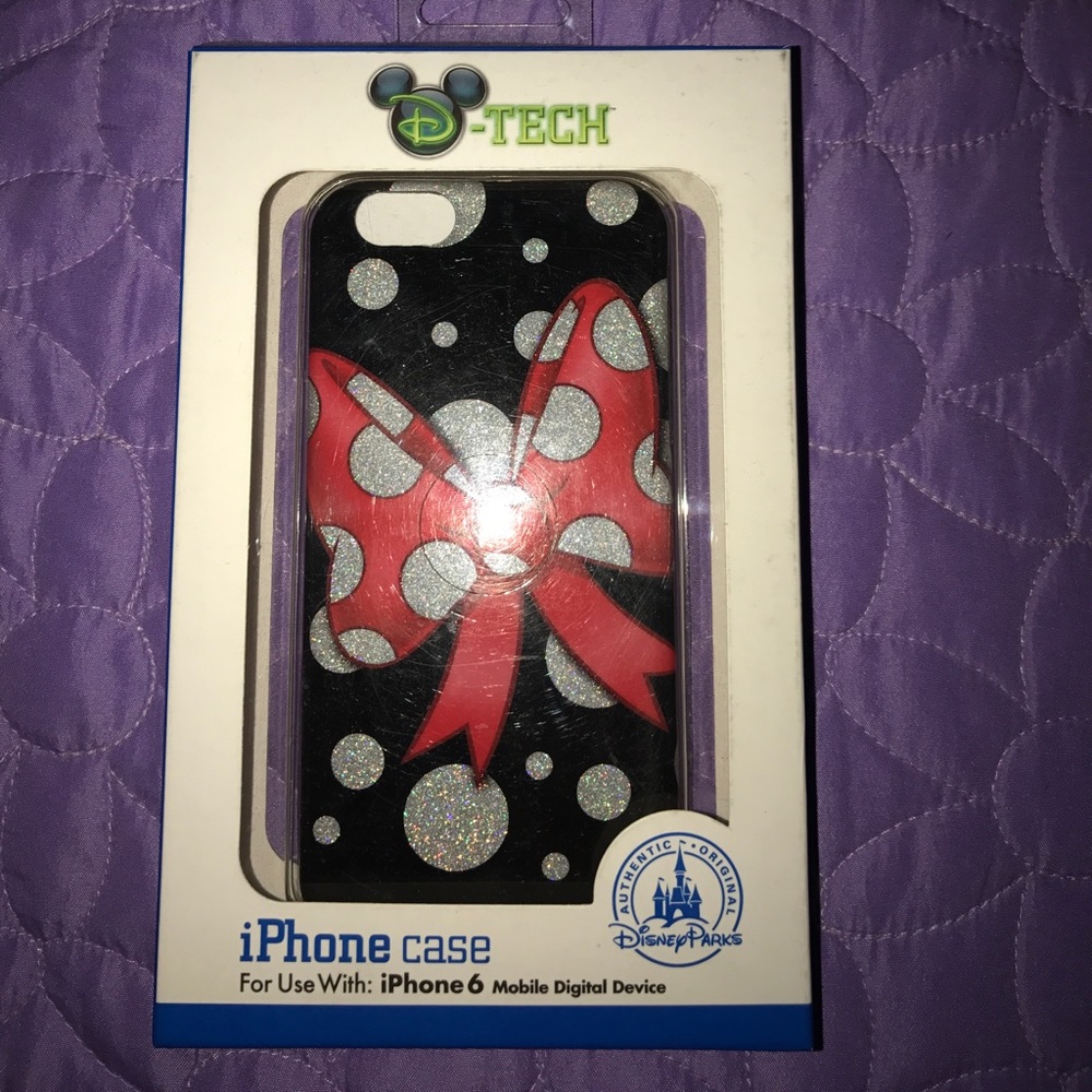 minnie mouse bow iphone6 case