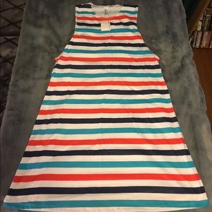 American Apparel Olivia Dress Malibu Stripe Jersey
