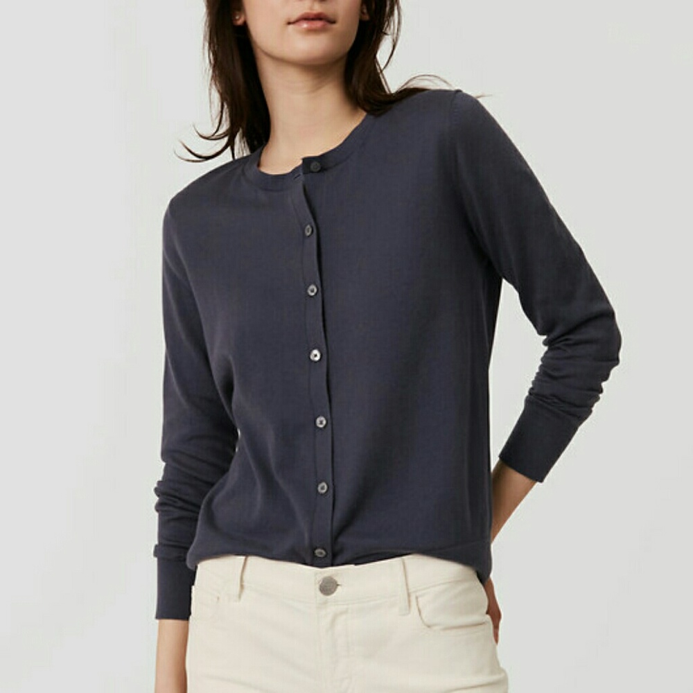 Loft long sleeve lightweight cardigan