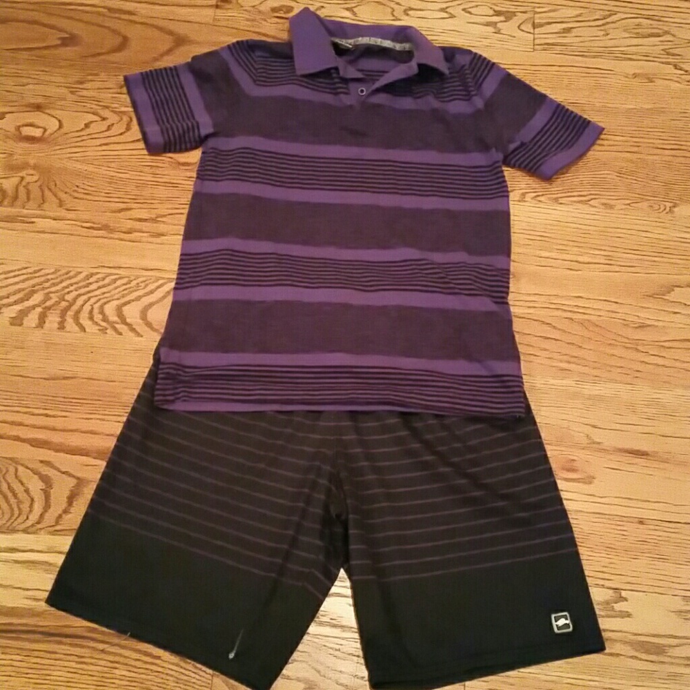 Boys short set
