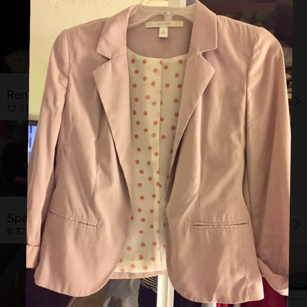 🎀Lauren Conrad Blush Pink Blazer