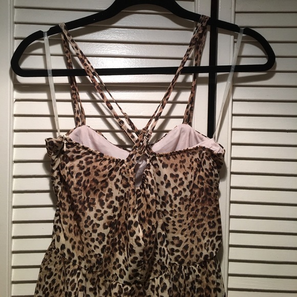 NEW Leopard Print High-low Dress - Picture 5 of 5