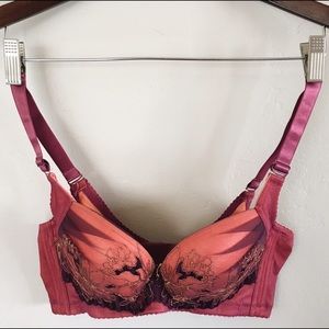 Vintage Embroidered Bra