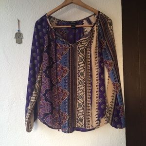 Stoosh Pattered Blouse