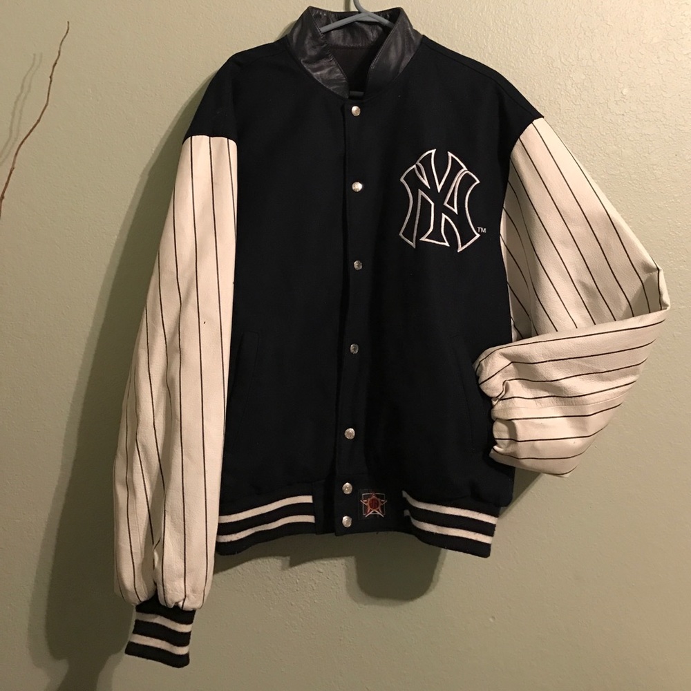 Men's reversible Yankees jacket