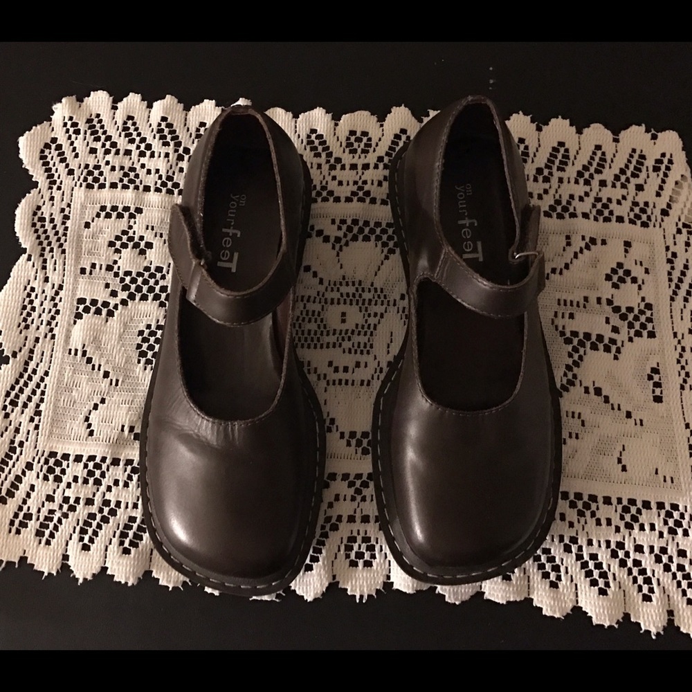 On Your Feet, Dark Brown Leather Shoes