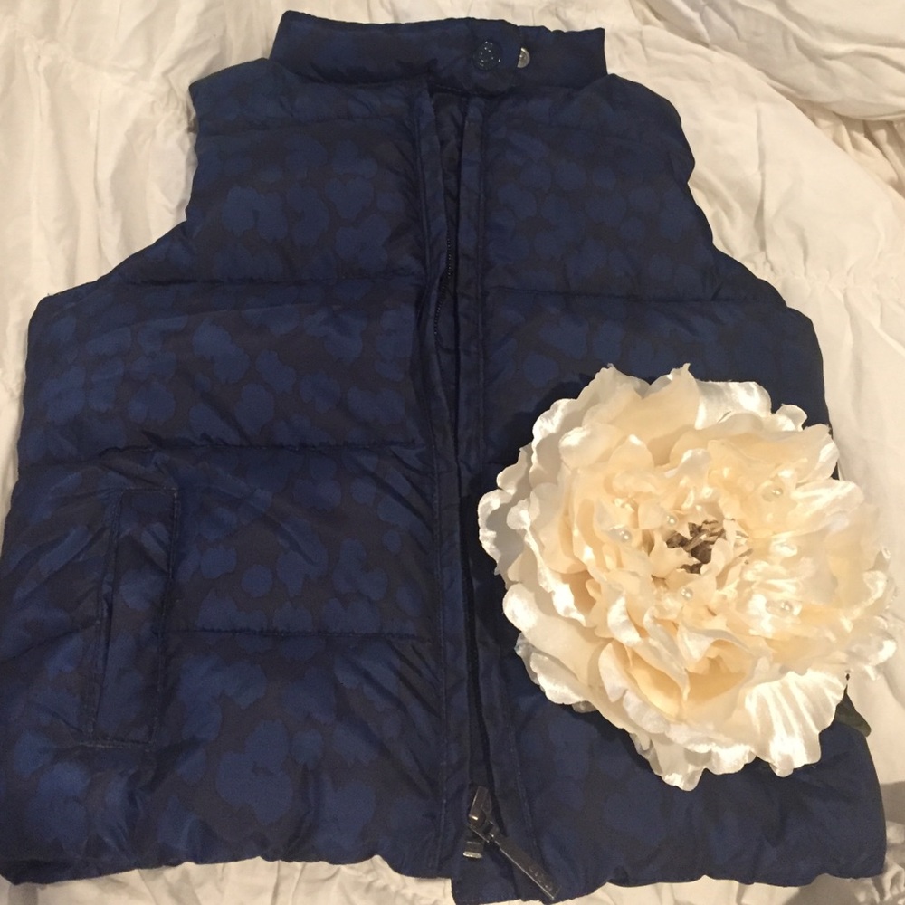 Baby Gap Puffy Navy Blue Vest