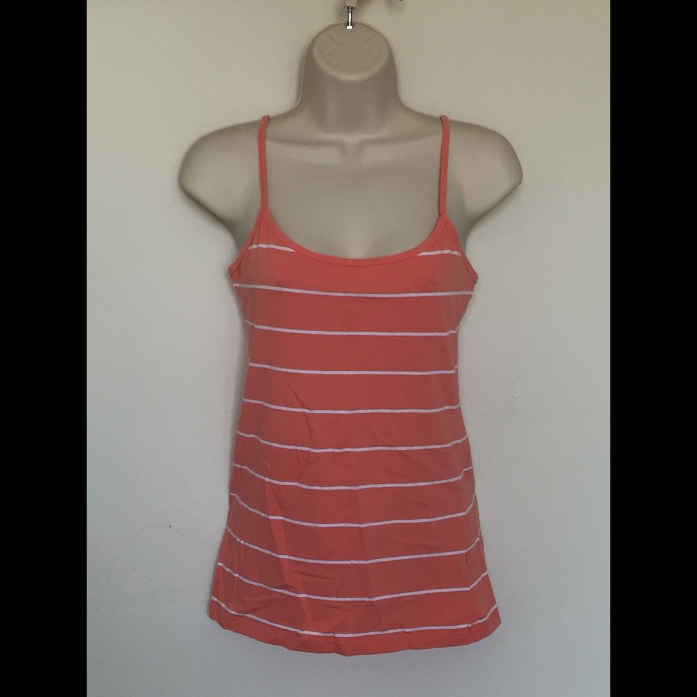 Cute Striped Spaghetti Strap Tank