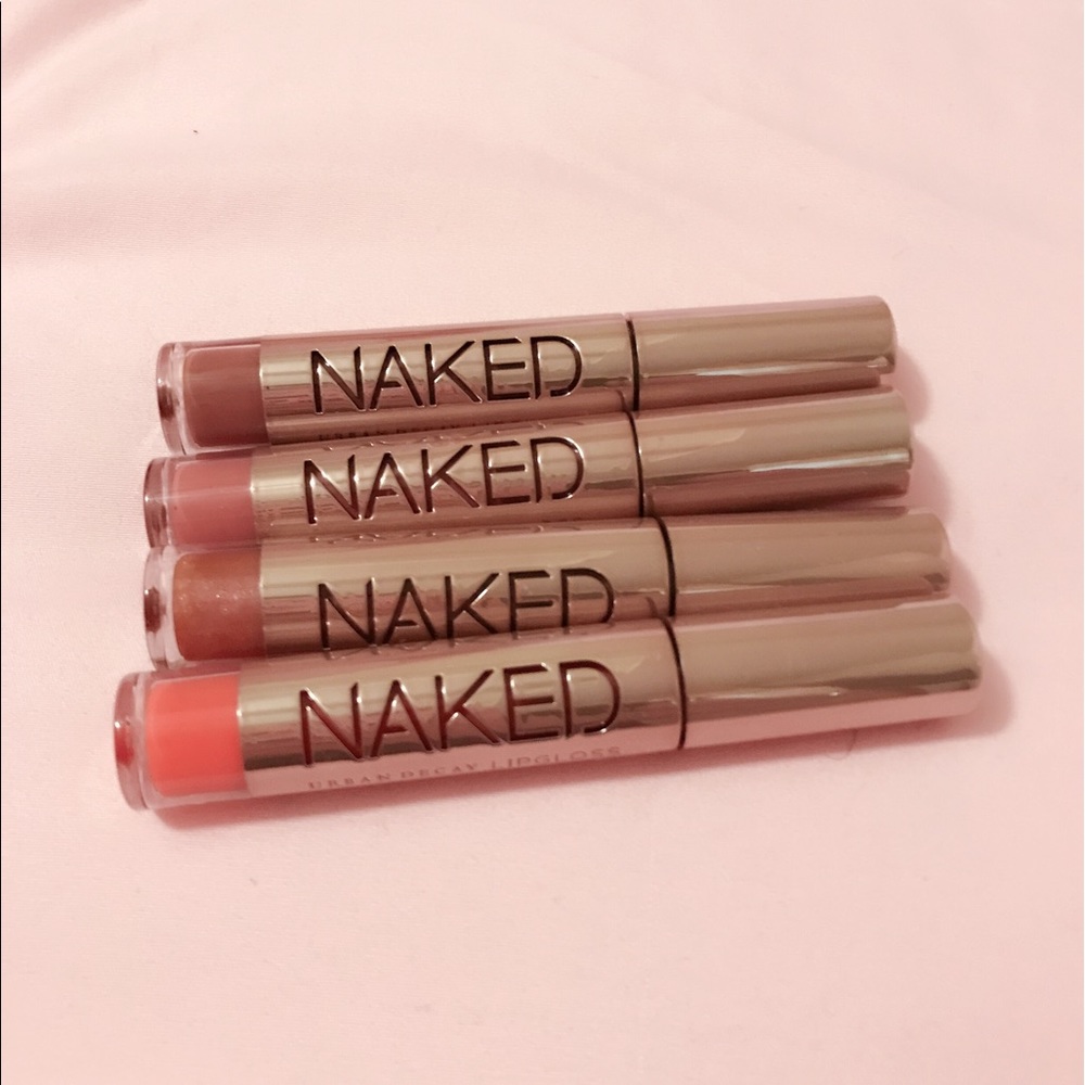 4 Urban Decay Naked Lipglosses