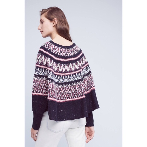 BNWT Anthro Sleeping On Snow Midland Pullover - Picture 4 of 8