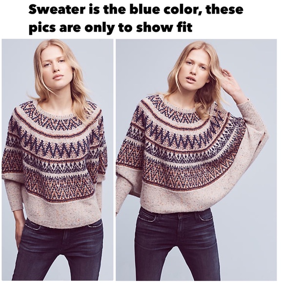 BNWT Anthro Sleeping On Snow Midland Pullover - Picture 5 of 8