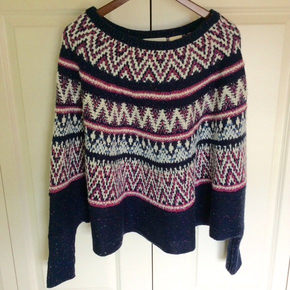 BNWT Anthro Sleeping On Snow Midland Pullover - Picture 6 of 8