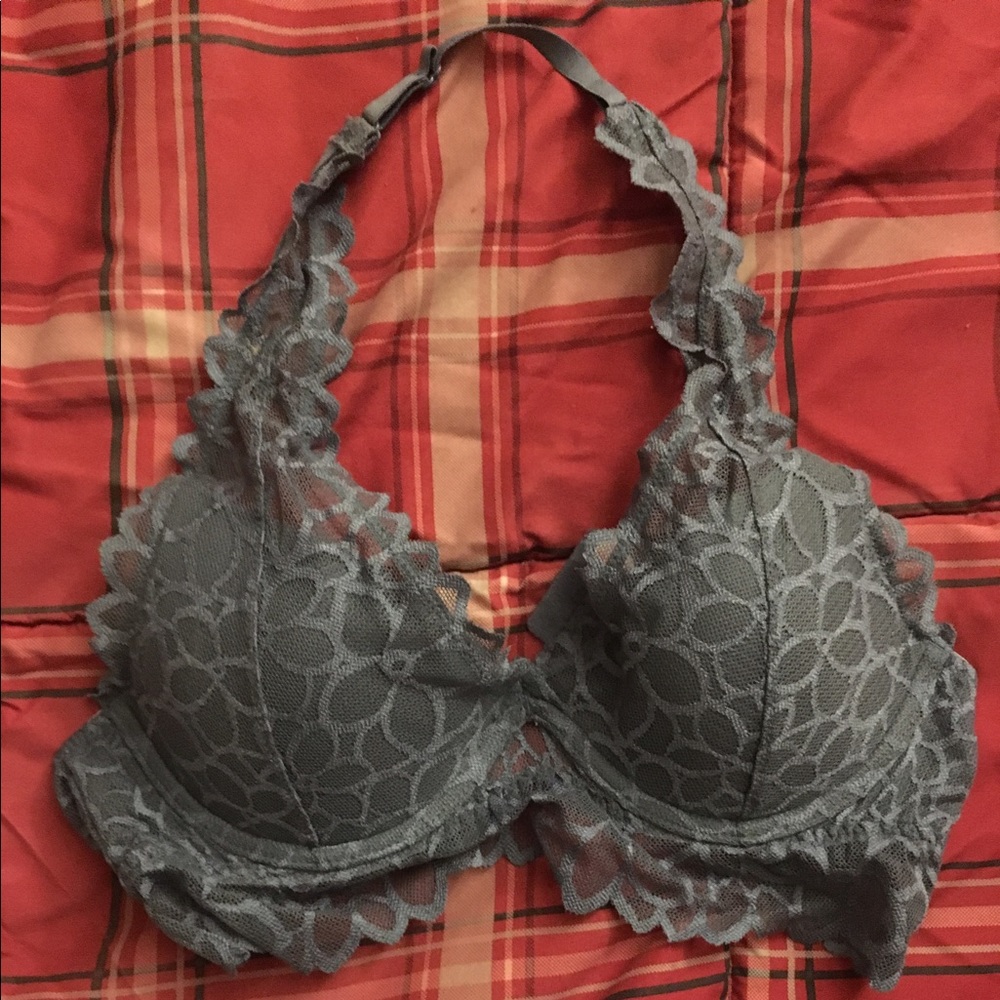 Victoria's Secret pink halter bra