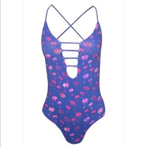 Palms reversible one piece