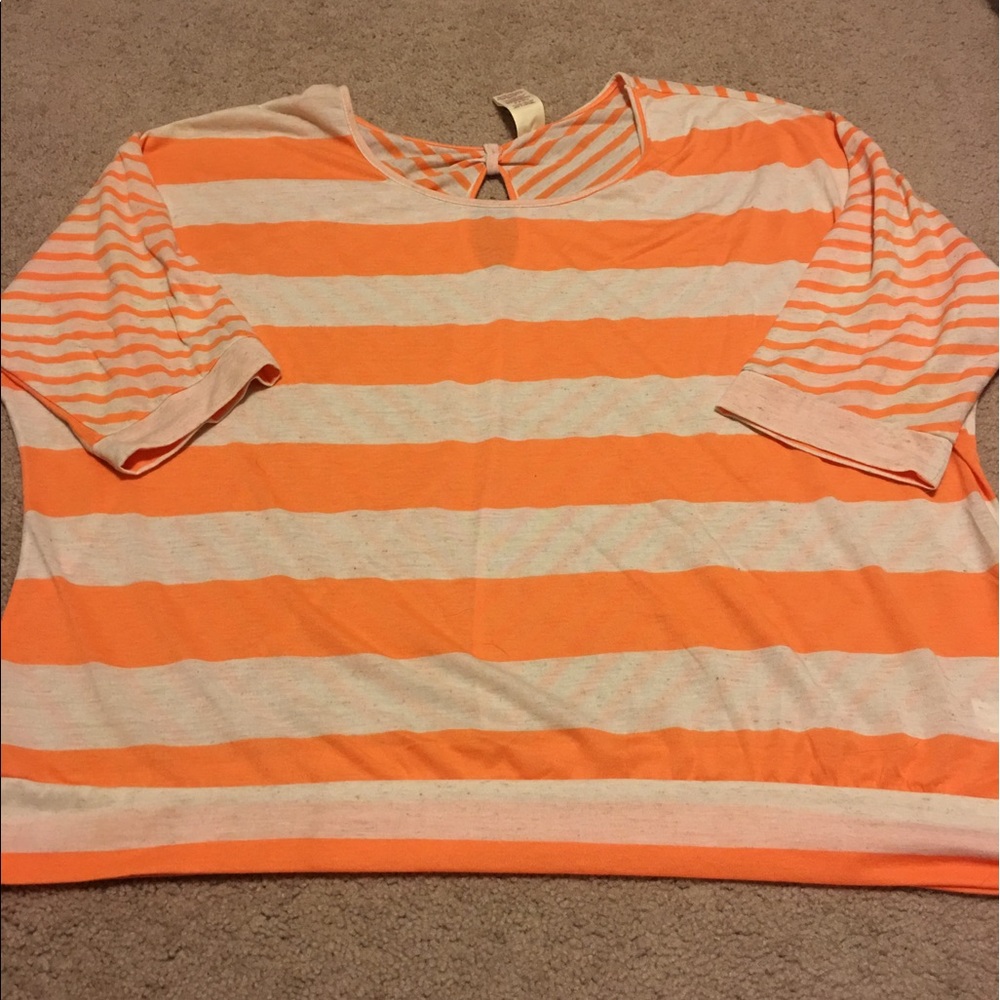 3/4 length plus size top