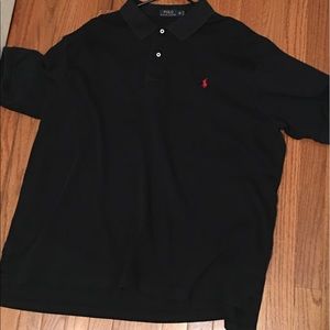black ralph lauren polo shirt