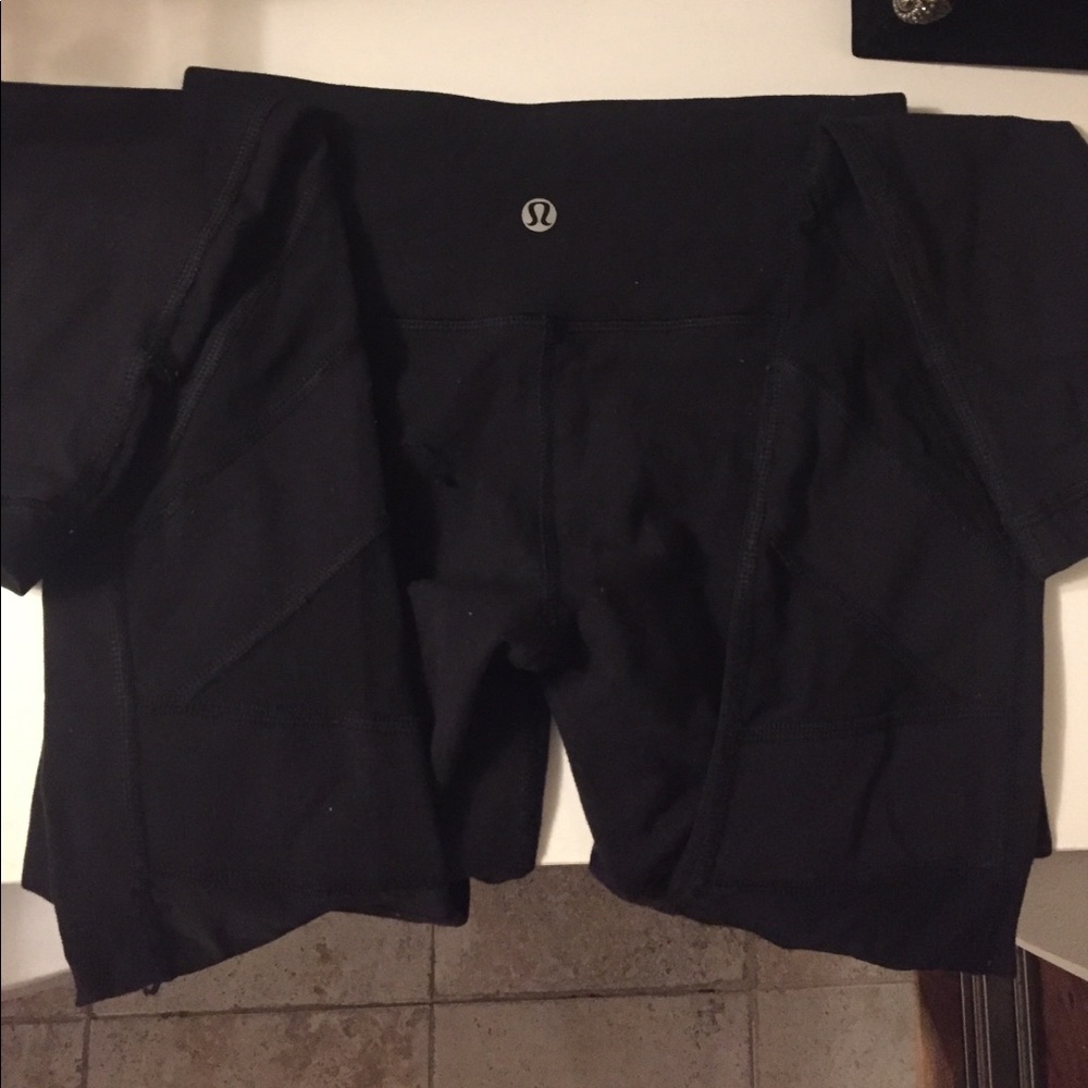 Lululemon mesh zigzag leggings