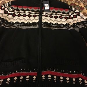 NWT Chaps XL zip up jacket