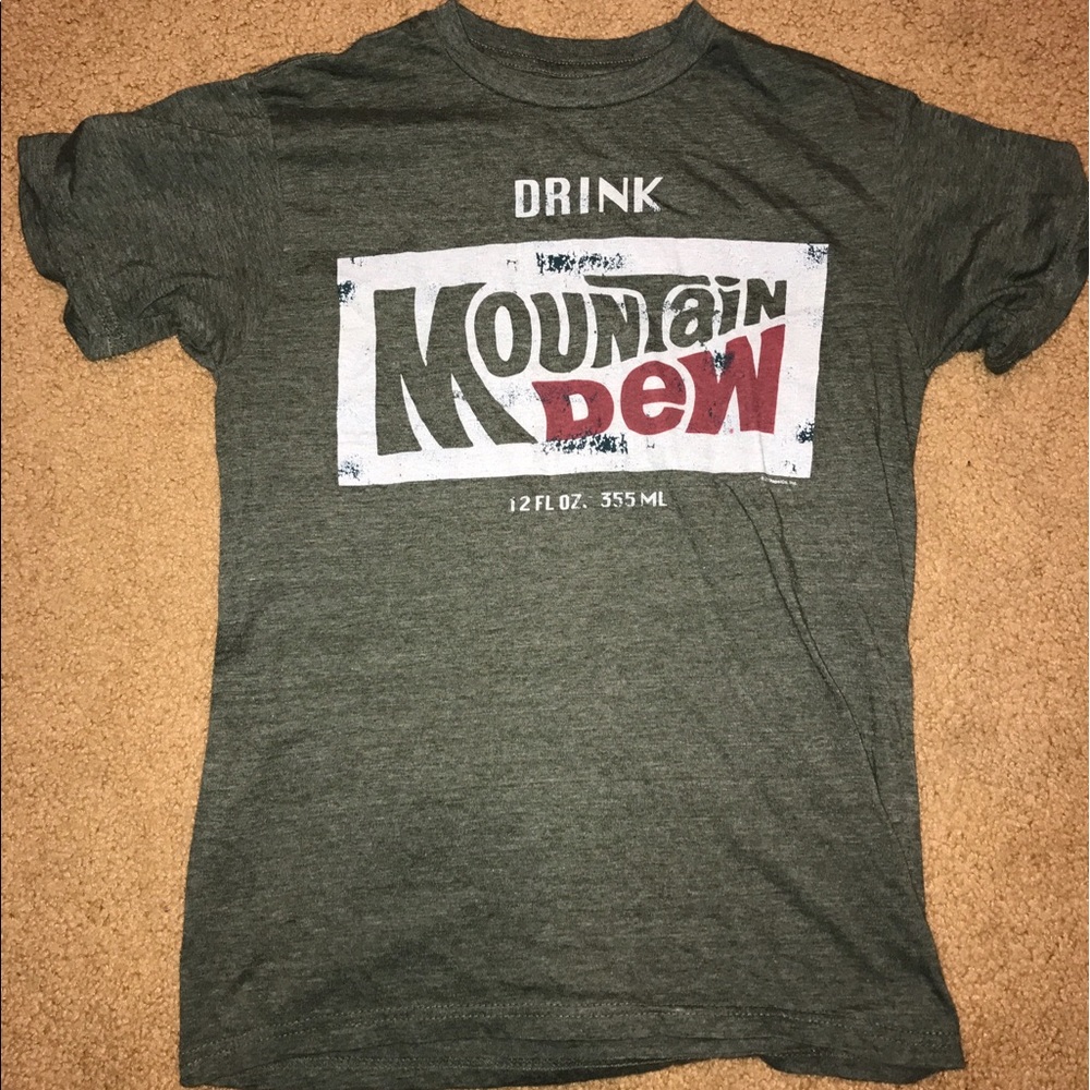 MOUNTAIN DEW tee shirt