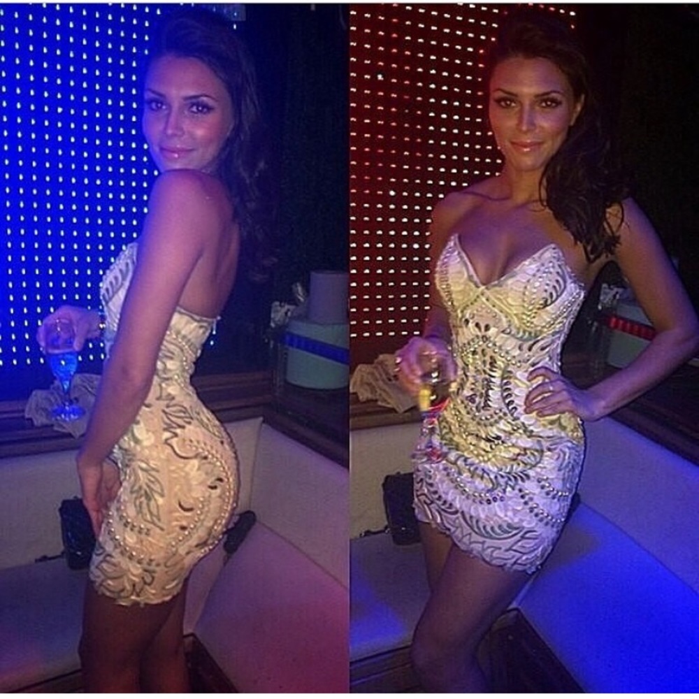 Beautiful handpainted dress