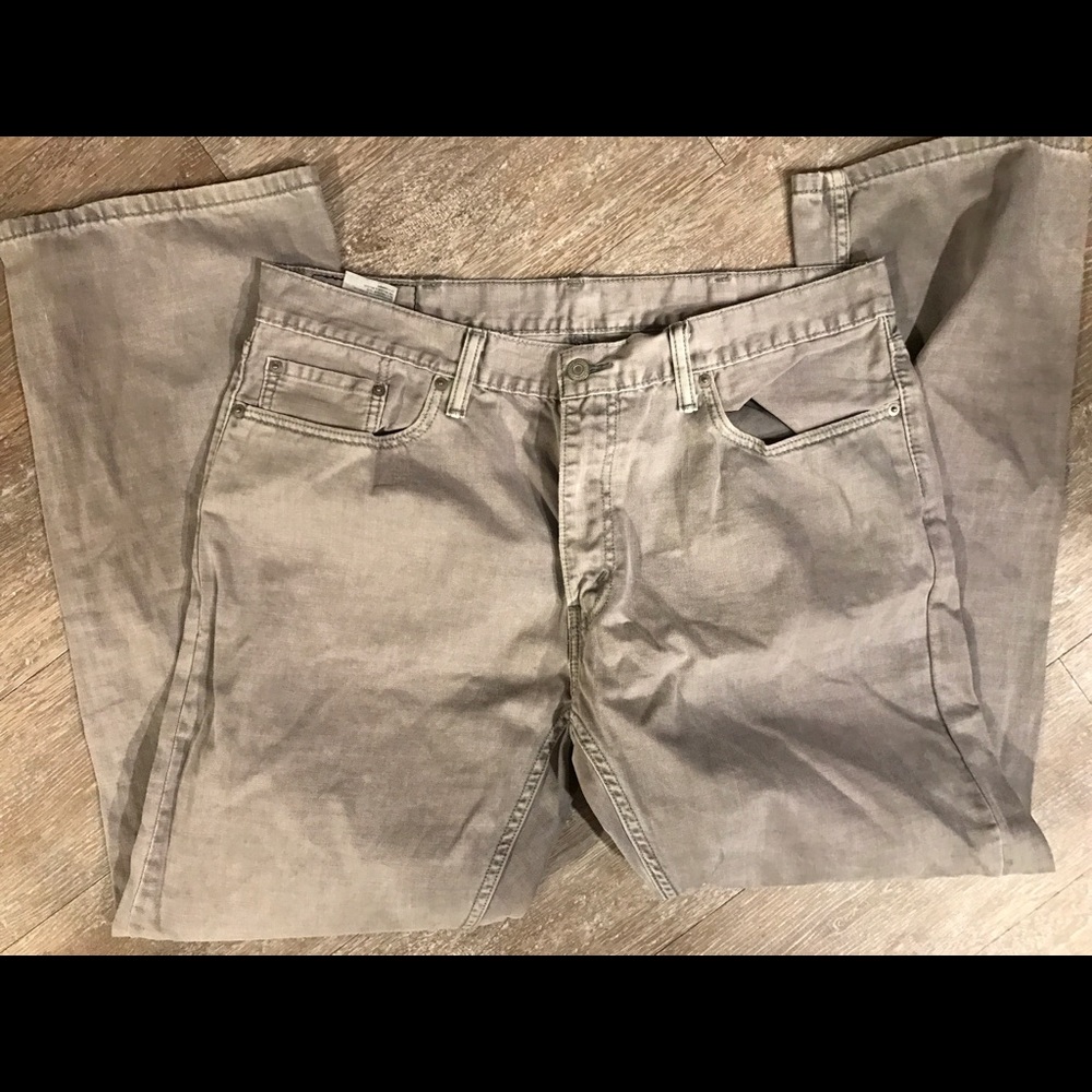 Grey Levi Denim