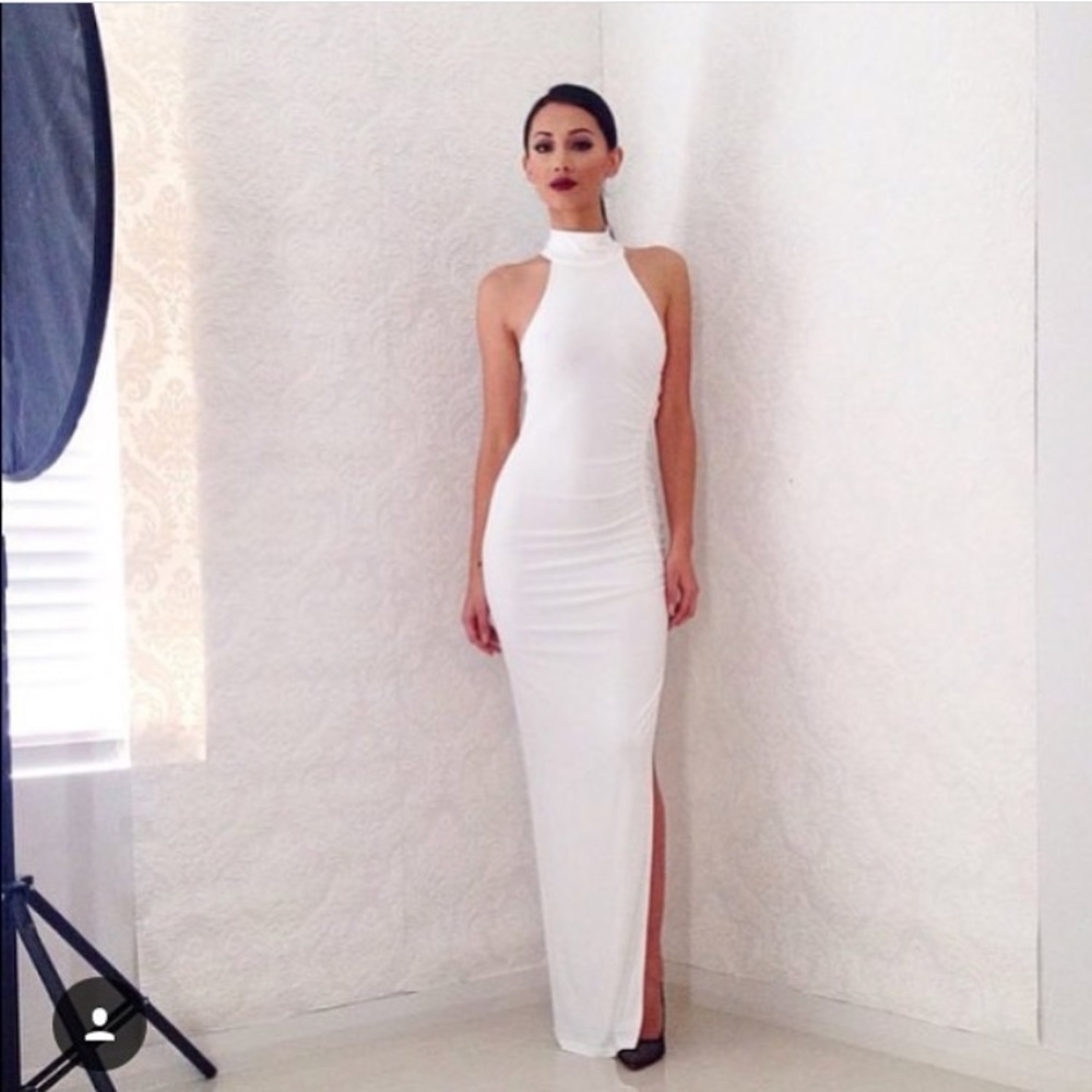 Simple yet sexy maxi dress