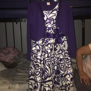 Gymboree dress and cardigan