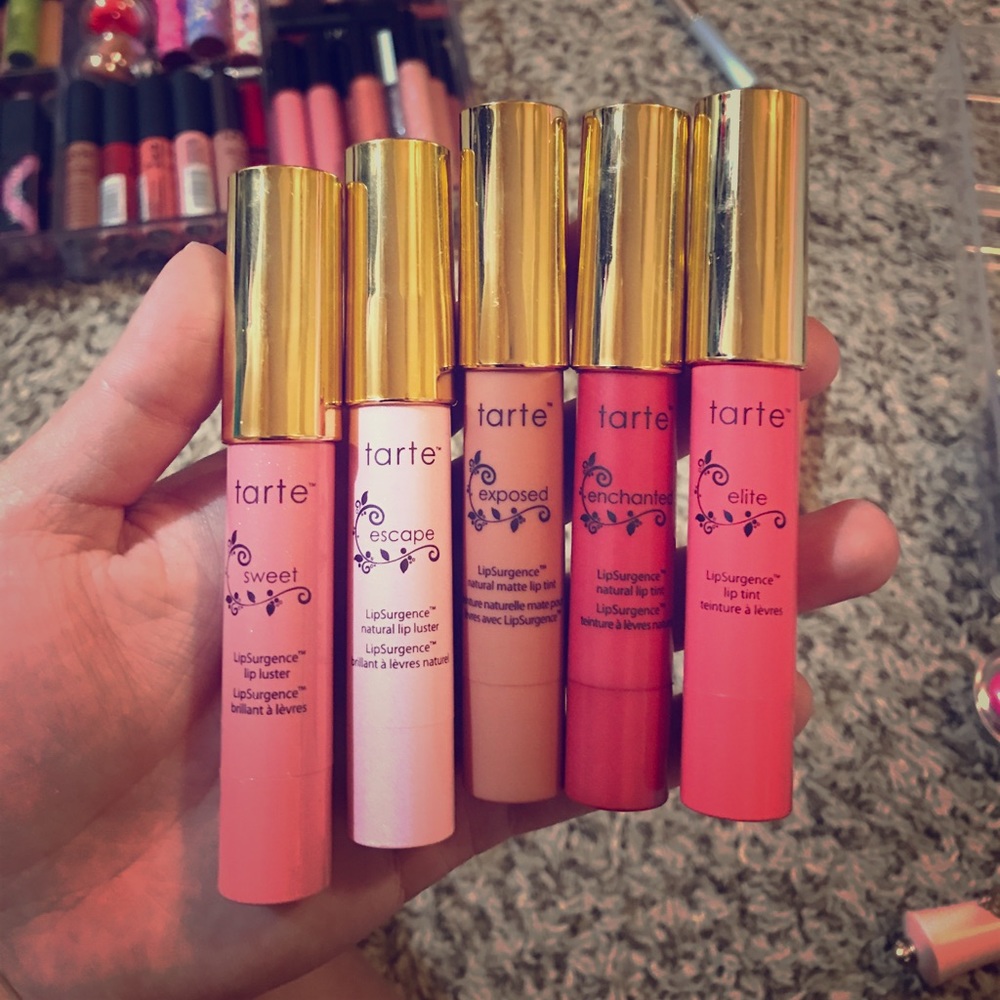 5 Tarte Lipsurgence Lip Tints
