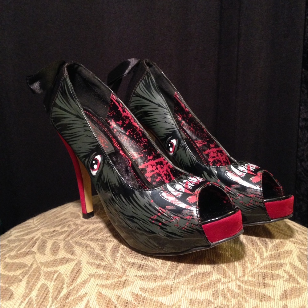Iron Fist Wolfbeater Platform Heels
